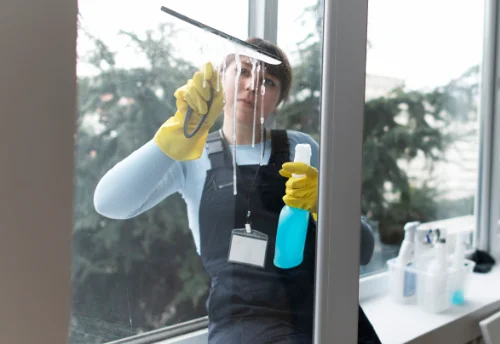 Nettoyage de vitres intérieures et extérieures à la Brée-les-Bains